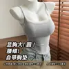 Camisola de Renda com Bojo Embutido para Mulheres, Adequada para Usar por Fora ou como Camada Interna, Apresentando um Lindo Design nas Costas, Estilo Verão