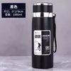 Garrafa de Água Esportiva Grande Capacidade e Bonita para Uso Externo com Corda de Transporte Copo Térmico de Aço Inoxidável 316 Portátil com Cordão Anti-Vazamento para Chá