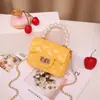Bolsa de Gelatina 2026 Bolso Nuevo Bolso de Dama Venta al por Mayor de Comercio Exterior Bolso de Cadena de Moda Bolso de Mano con Perlas Bolso Pequeño