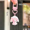 Nuevo Llavero Creativo de Dibujos Animados Arroz Negro Meimei para Coche Colgante de Joyería de Resina Lindo Regalo Pequeño Venta al por Mayor