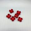 Accesorios de bricolaje, accesorios festivos para el cabello con pétalos, materiales para ropa de novia coreana, accesorios para el cabello con forma de corazón de flor de perla, venta al por mayor