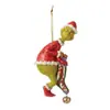 Decorações de Árvore de Natal Transfronteiriças, Decorações Verdes de Acrílico para Casa, Carro, Pingentes de Mochila, Presentes Infantis