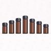 Vial Bayoneta Universal 3ml 5ml 6ml 7ml 8ml 10ml 15ml Marrón Oscuro Tubo de Extracción Marrón Oscuro Botella de Vidrio