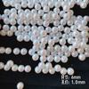 Atacado de Fábrica Contas Coreanas Alta Qualidade Pérola de Imitação Branca Acessórios DIY 8mm Furo Passante Contas Redondas Acessórios para Pulseira Colar Contas Soltas