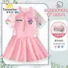 Conjunto de Traje de Baño Transfronterizo K-Pop Demon Hunter para Niñas - Traje de Baño de una Pieza para Niñas, Falda de Baño para Niños Pequeños, Conjunto de Traje de Baño para Estudiantes Adolescentes