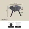 Estufa Circular Utensilios de Cocina para Té Juego Completo Estufa de Barbacoa para el Hogar Parrilla de Carbón para Calefacción al Aire Libre Estufa de Barbacoa de Fibras de Carbono para Interiores