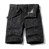 Pantalones Cortos Elásticos de Verano 2023 para Hombre de Cinco Puntos Estilo Japonés Retro Modernos Algodón Lavado Rectos Casuales