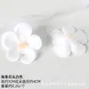Decorações de Flores Artificiais Brancas, Materiais Artesanais DIY de Flores de Seda para Acessórios de Cabelo, Acessórios Florais para Decorações de Casa e Casamento