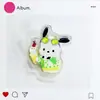 Anillo de Natación Sanrio Clip de PP Nuevo Acrílico Dulce y Lindo Clip para Niña Clip para Notas de Dibujos Animados Acrílico de Doble Cara