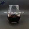 Copos de Vinho de Plástico, Copos para Vinho Tinto, Conjunto de Luxo, Ecológico, Impressível, Copos Descartáveis de Plástico para Vinho Tinto Transfronteiriços, Transparente