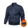 Chaqueta de Trabajo Transfronteriza Otoño e Invierno Chaqueta de Tipo Duro Suministro en Vivo Chaqueta de Piloto Ma1 de la Fuerza Aérea Chaqueta de Vuelo para Hombre