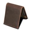 Billetera Nueva Retro para Hombre Transfronteriza Cuero Genuino Suave Corta para Hombre Billetera de Cuero Vacuno para Hombre Billetera