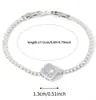Pulsera Brillante de Diamantes Completos con Circonitas de Colores Variados para Mujer, Estilo Coreano de Lujo Ligero de Nicho, Versátil, Diseño de Alta Gama, Joyería de Mano Exquisita