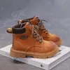 Botas Martin para Niños Estilo Primavera y Otoño 2026 Botas de Moda para Niños Botas de Piel Cálidas y a la Moda para Niñas Zapatos Escolares para Niños