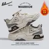 Zapatillas para Hombre Warrior 2026 Nuevas de Verano Tendencia Versátiles Zapatos Blancos de Suela Gruesa Casual Deportivas B