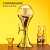 Dispensador de Torre de Cerveza de 3L con Luces para Uso Comercial - Máquina de Cerveza Creativa y Genial para Bares y Ktvs