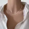 Colar Coreano de Luxo Leve Brilhante Super Brilhante para Mulheres 2025 Novo Colar Choker Corrente para Clavícula com Pingente Coração de Pêssego Moderno