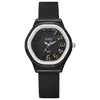 Nuevo Reloj de Cuarzo para Mujer con Correa de Silicona de Color Caramelo, Resistente al Agua, Reloj para Estudiantes, Combinación de Colores Dopamina, Fabricante, Venta al por Mayor