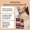 Aceite Esencial para el Cuidado de los Senos Oceaura Cuida Suavemente la Piel de los Senos de las Mujeres, Aceite Esencial para Masaje Hidratante y Humectante