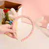 Estilo coreano bonito dos desenhos animados vermelho pequeno chifre Headband festa de Natal mulheres lavar rosto pelúcia alce headband