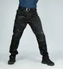 Pantalones Tácticos Transfronterizos con Múltiples Bolsillos, Pantalones Largos de Cuadros Duraderos para el Trabajo, Pantalones Largos para Hombre de Tallas Grandes para Exteriores