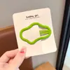Nuevo pasador de pelo de nube accesorios para el cabello frente parte posterior de la cabeza cabello suelto clip lateral metal hueco sin costuras clip BB sonido de sacudida explosión