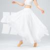 Calça Wide-Leg Clássica para Mulheres, Novo Estilo, Calça de Gaze Solta e Fluida para Performance, Roupa para Prática Diária, Calça de Dança Chinesa