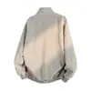 Cross2026 Outono Inverno Novo Jaqueta de Couro PU Gola Alta Retrô Americana Moda Jovem Casual Cardigan Peça de Roupa Externa