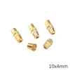 Acessórios para Joias DIY Fivela para Colar Fivela de Rosca Pulseira de Contas Caseira Fivela de Conexão Fivela de Amendoim Conector Fivela de Pérola
