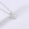 Collar para Hombre Huachen Yu Mismo Estilo Colgante Hip-Hop Personalizado Cadena para Suéter Acero Inoxidable Joyería para Pareja Venta al por Mayor No se Desvanece