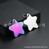 Suministro Transfronterizo Acero Inoxidable Etiqueta de Perro Estrella Esquina Redondeada Mascota Gato Etiqueta Estrella de Cinco Puntas Acero Titanio Etiqueta Mascota Etiqueta Colorida