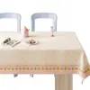 Mantel estilo crema, impermeable y a prueba de aceite, no necesita lavado, nuevo modelo 2025, tapete para mesa de comedor, lujo ligero, sensación de alta gama, mantel para mesa de centro estilo Ins