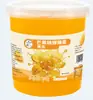 Pérolas de Manga Estouráveis Big Thumb 2,8kg Conjunto de Ingredientes para Chá de Leite, Pérolas Estouráveis de Castanha d'Água para Preparo Personalizado de Chá de Leite Comercial