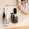 Estante de Almacenamiento de Cepillos de Dientes Simple con Compartimentos, Solución de Almacenamiento para Baño Montada en la Pared sin Taladro, Organizador Doméstico para Pasta de Dientes y Cepillos de Dientes