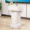 Podio para Maestro de Escuela, Mostrador de Recepción, Mostrador de Bienvenida, Mostrador de Anfitrión, Podio Multimedia