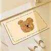 Alfombrilla de Alimentación para Mascotas de Color Sólido Simple, Diatomeas, a Prueba de Fugas, Antideslizante, Antisalpicaduras, Absorbente de Agua, Tapete de Piso, Dropshipping Transfronterizo Temu