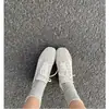 Zapatillas de entrenamiento retro alemanas de cuero suave para mujer, nuevos zapatos de mujer para el verano 2026, zapatillas casuales con cordones y aumento de altura interior, zapatillas de skate versátiles