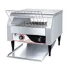 Tostador de Cadena Comercial Calentamiento por Ambos Lados Tostador de Oruga Totalmente Automático Máquina para Hornear Pan de Desayuno de Hotel