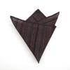 Pañuelo de Bolsillo para Hombre con Patrón de Algodón de Cáñamo Estilo Coreano Cuadrado de Bolsillo Distintivo Accesorios para Traje Otoño e Invierno Cuadrado Pequeño Cuadrado