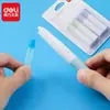 Deli 9629 Pegamento en Barra de Gel Forma de Bolígrafo Alta Viscosidad Estudiante Manualidades Transparente Color Caramelo Jelly Pegamento Forma de Bolígrafo