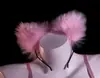 Lencería sexy sexy accesorios sexy diadema de orejas de gato zorro de felpa diadema de fotografía en vivo de presentador de celebridad de Internet