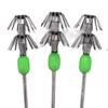 Anzuelo de pulpo anzuelo luminoso anzuelo para calamar anzuelo para camarón vivo anzuelo de paraguas anzuelo para cebo vivo tubo soplador para calamar anzuelo para tinta de pulpo equipo de pesca