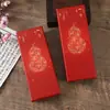 Caja de regalo estilo chino con tapa y base, hecha de papel, adecuada para empaquetar sobres rectangulares, peines para el cabello u adornos para el coche.