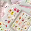 [Coleção] Adesivos de carimbo multiestilo, retrô, fresh, cartoon, para álbuns de recortes, capas de celular, à prova d'água, decoração DIY, atacado