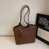 Bolso Tote Grande de Gran Capacidad, Sencillo y Moderno, Transfronterizo para Mujer, Nuevo Otoño 2026, Bolso de Mano Casual, Bolso de Hombro Estilo Coreano