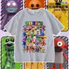 Nuevo Juego de Restaurante Pizzy's Parlor Ropa de Merchandising Camiseta de Manga Corta para Niños Top de Verano Moderno
