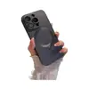 Adequado para Capa de Celular Iphone17, Sucção Magnética, Apple 15Promax, Acabamento Fosco Tipo Pele, 14 Vem com Película para Lente, 16 Capa Macia