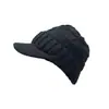 Gorro de punto cálido con protección para las orejas para otoño e invierno 2023, gorro de mujer, gorro de punto con visera, gorro de lana de punto cruzado europeo y americano, visera