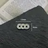 Novos Acessórios de Liga de Cobre com Moedas Cravejadas de Diamante, Novas Joias de Estilo Chinês, Acessórios de Cabelo Artesanais, Materiais de Patches Decorativos DIY para Capas de Celular