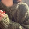 Collar elegante de alta calidad con forma de oso y letra M para mujer, cadena de suéter de celebridades de Internet, novedad de 2021, collar ligero de lujo con cadena de clavícula.